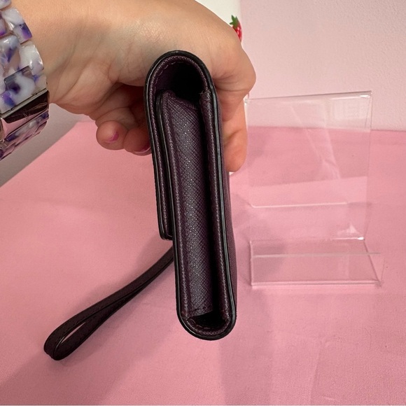 Kate Spade Purple Wristlet Clutch - Picture 7 of 13